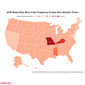 United States of America - Crisis Pregnancy Centers / Abortion Clinics