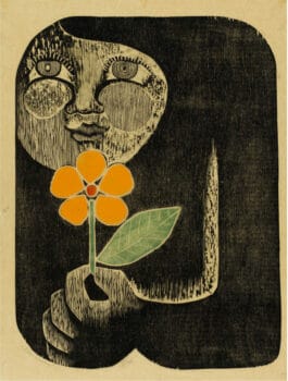 Olga Blinder (Paraguay), A mi maestra (‘To My Teacher’), 1970.