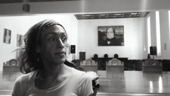 Rummie Quintero Verdú at the Andrés Bello House of Literature in Caracas (Venezuelanalysis)