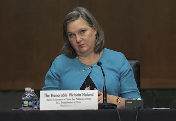 | WASHINGTON DC MARCH 08 Undersecretary of State for Political Affairs Victoria Nuland testifies before a Senate Foreign Relation Committee hearing on Ukraine on March 08 2022 in Washington DC Photo by Kevin DietschGetty Images | MR Online