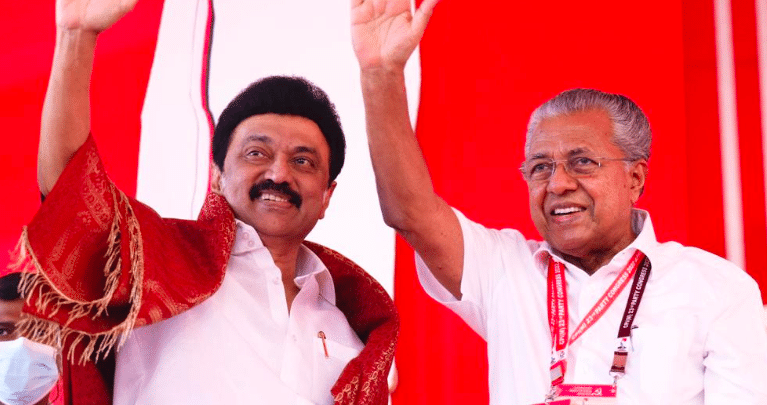 | MK Stalin and Pinarayi Vijayan at the CPIMs congress | MR Online