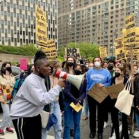 | Defending abortion rights in Ne wYork City May 3 Liberation | MR Online