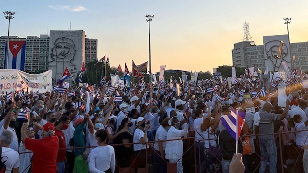 MR Online | A May Day 2022 rally in La Habana Cuba | MR Online