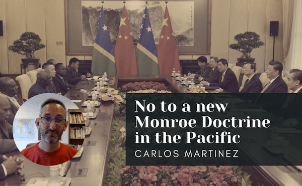 | No to a new Monroe Doctrine in the Pacific | MR Online