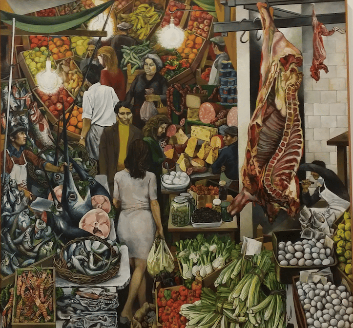 Renato Guttuso (Italy), La Vucciria, 1974.