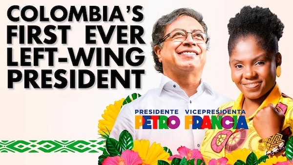 | Gustavo Petro won Colombias presidential election on June 19 This will make him the first left wing leader in the South American nations history | MR Online
