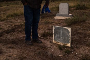 | This is the site of the ancestral graveyard of the Phyllis family on which Yvonnes father Jacob and their family worked 6 June 2021 Credit New Frame Andy Mkosi | MR Online