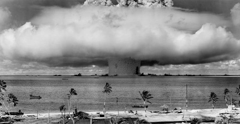 MR Online | The US conducted 105 nuclear tests in the Pacific mainly in the Marshall islands between 1946 and 1962 Image Wikipedia | MR Online