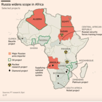 | Map warns of growing Russian influence in Africashades of the Cold War Source vifindiaorg | MR Online