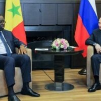 | In a special TV interview on Friday evening following a meeting with African Union head Macky Sall in Sochi Putin accused Western leaders of trying to shift the responsibility for what is happening in the world food market | Photo Twitter ferozwala | MR Online