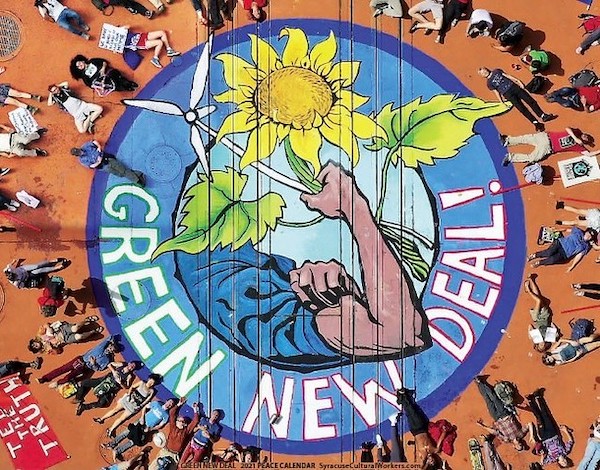 | A Green New Deal Photo Anesti Vega Green New Deal Climate Strike Mural © 2019 Mural Maluco Studios September 25 2019 San Francisco | MR Online