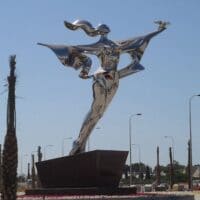 World Peace Statue in Haifa, Israel