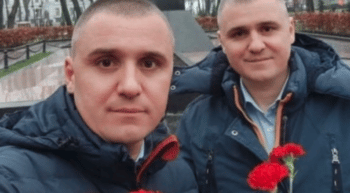 The Kononovich brothers, leaders of the Young Communist League in Ukraine, who have been detained since March 6. [Source: towardfreedom.org]