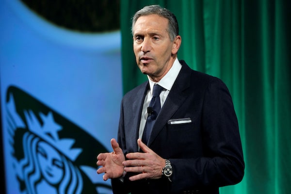 MR Online | Former Starbucks CEO considering independent White House bid British Herald | MR Online