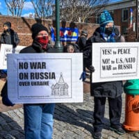 Philly rally: No War vs Russia! Stop the War against Russia over Ukraine!.