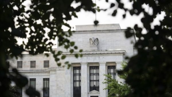 Photo taken on June 1, 2022 shows the U.S. Federal Reserve in Washington, D.C., the United States. | Photo: Xinhua/Liu Jie