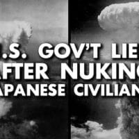 | After nuking Japan US govt lied about radioactive fallout as civilians died | MR Online
