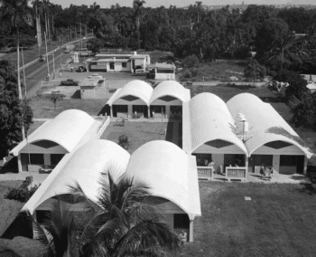 Architect Mario Girona built a vaulted elementary school in Marianao, Cuba. Documentation Center, Office of the Historian of Havana