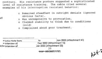 | The CIA claimed the complaints of a man they tortured to deathregarding the violation of his human rightswere evidence of a sophisticated level of resistance training | MR Online