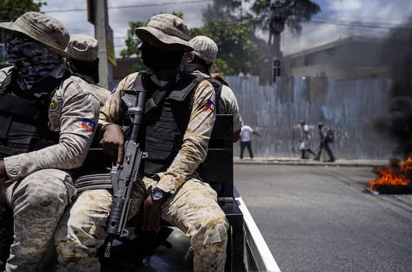 | Haitian police Port au Prince July 7 2022 | MR Online