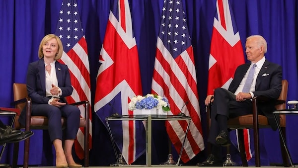 MR Online | UK Prime Minister Liz Truss meets with US President Joe Biden in New York City on September 21 2022 Photo credit No 10 Downing Street | MR Online