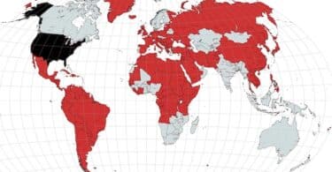 | A map of countries where the United States has militarily intervened Source Congressional Research Service | MR Online