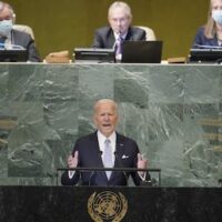 | President Joe Biden addresses to the 77th session of the United Nations General Assembly September 21 2022 at UN headquarters AP PhotoMary Altaffer | MR Online