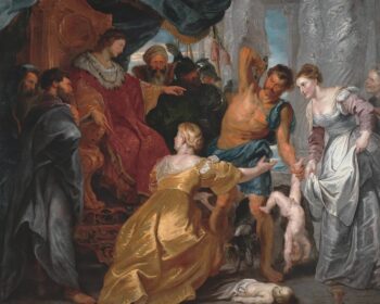 The Judgment of Solomon, Rubens, 1617