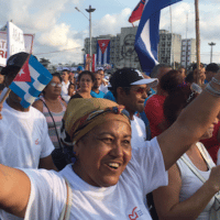 Cuban women May Day