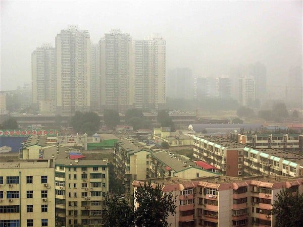 | Haze of pollution in Beijing 2006 Photo David Barrie Flickr | MR Online