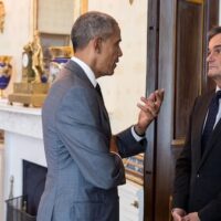 | Frances Ambassador to the US Gérard Araud with President Barack Obama in the White House in 2016 | MR Online