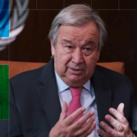 The UN Secretary-General, António Guterres