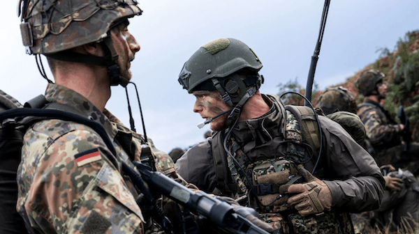 MR Online | German troops in a NATO military exercise in 2021 | MR Online