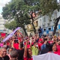 Mobilization in Caracas, December 16, 2022, to Free Alex Saab. Credit: VTV