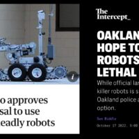 The Incremental Normalization Of Police Murderbots Probably Needs More Attention