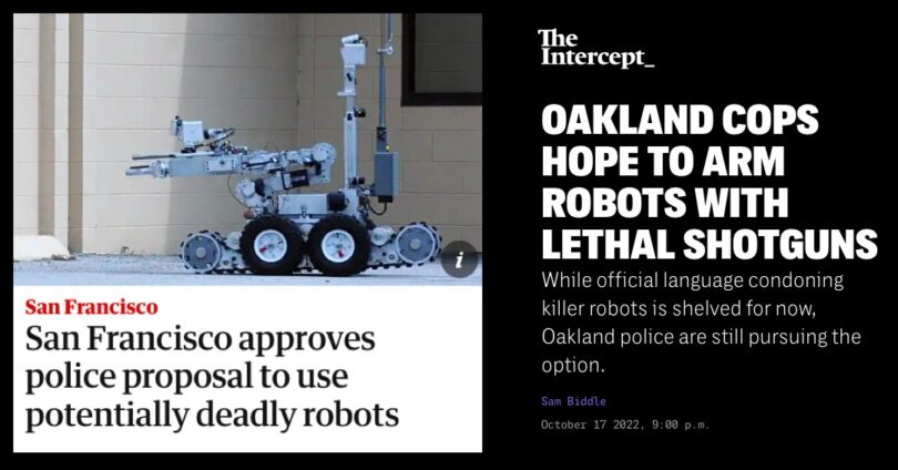 | The Incremental Normalization Of Police Murderbots Probably Needs More Attention | MR Online