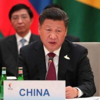 | Xi Jinping at a BRICS leaders meeting in 2017 Credit Wikimedia Commons | MR Online