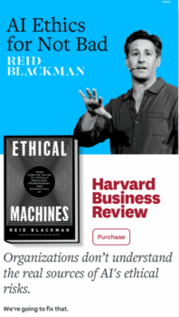 | Reid Blackmans website touts his book Ethical Machines | MR Online