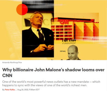 Liberty Medias John Malone Vox 82622 Fox News in my opinion has followed an interesting trajectory of trying to have news news I mean some actual journalism embedded in a program schedule of all opinions