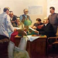 Signing of the Treaty establishing the USSR (Image by Stepan Dudnik)