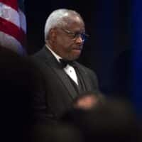 Supreme Court Justice Clarence Thomas (AP Photo/Cliff Owen)