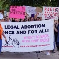 Protest held in Tampa, Florida after Roe v. Wade was struck down by the Supreme Court in June 2022. (Photo: Jack Wallace)