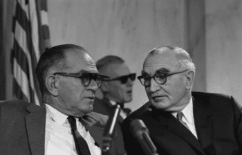 | Then Senate Foreign Relations Committee Chairman J William Fulbright left with anti war Senator Wayne Morse D OR during a hearing on the Vietnam War in 1966 Source wikipediaorg | MR Online