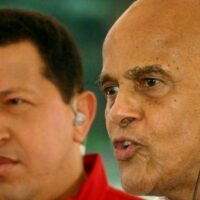 | Late President Hugo Chavez L Harry Belafonte R in Venezuela | Photo Twitter NicolasMaduro | MR Online