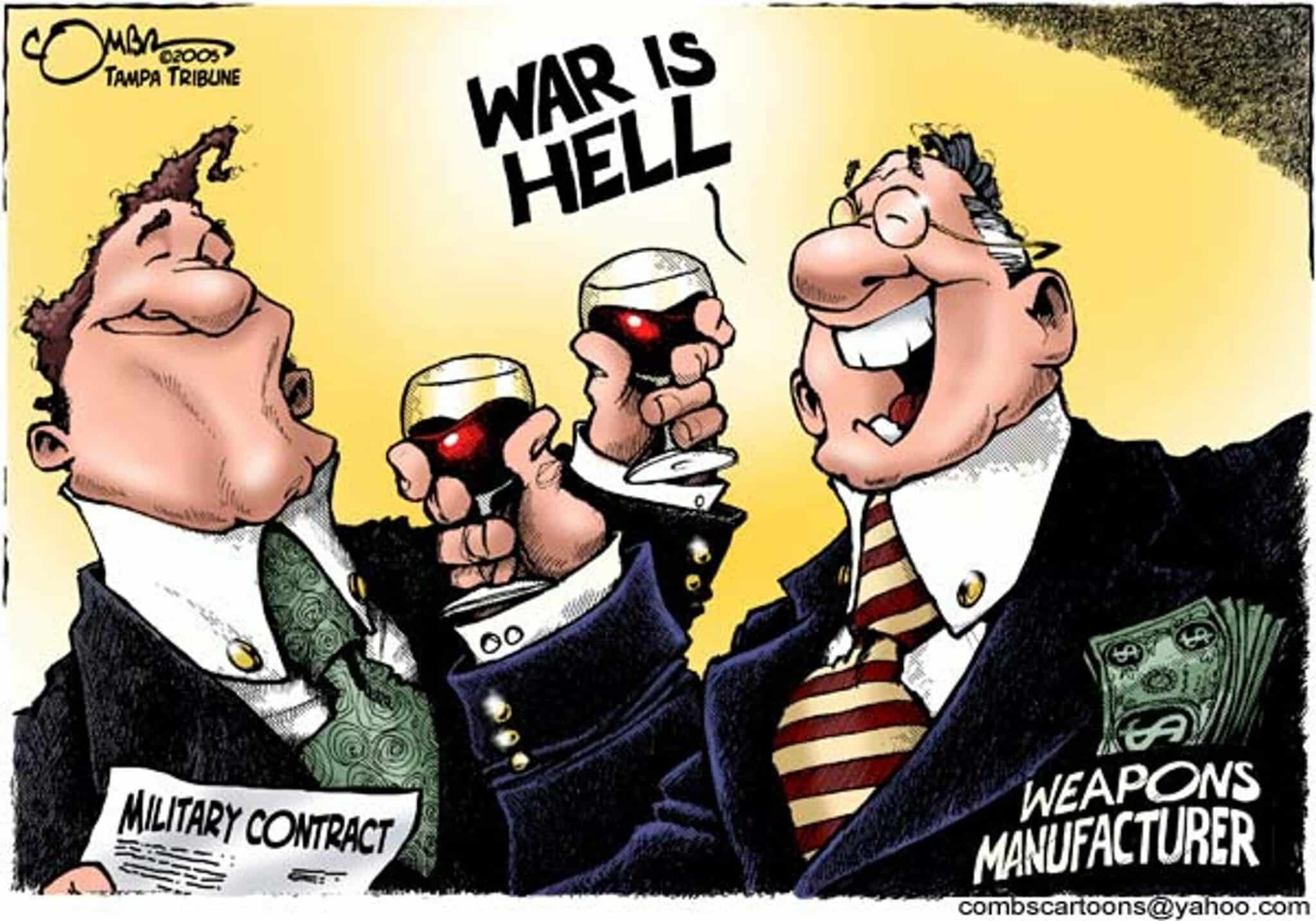 MR Online | War is Hell Cartoon | MR Online