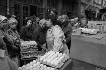 | Street trading in Odessa 1992 or 1993 Photo by Josef Koudelka Source bigpictureru | MR Online