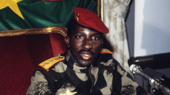 Burkina Fasos revolutionary former President Thomas Sankara