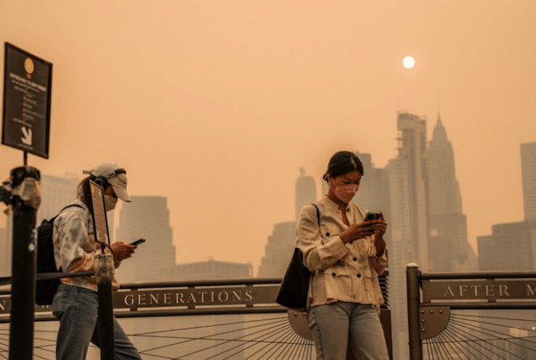  | Wildfire smoke from Canada consumes New York City June 7 2023 Photo by Anthony QuintanoFlickr | MR Online