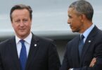 UK Prime Minister David Cameron and Barack Obama in 2014, three years after they and others destroyed Libya. (Photo: PA Images)