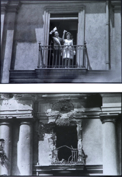 | Top Luis Poirot Chile Presidente Salvador Allende y Hortensia Bussi President Salvador Allende and Hortensia Bussi 1970 Photograph 20 x 30 cm Bottom Luis Poirot Chile Balcón del Palacio de La Moneda Septiembre 1973 Balcony of La Moneda Palace September 1973 Photograph 20 x 30 cm | MR Online